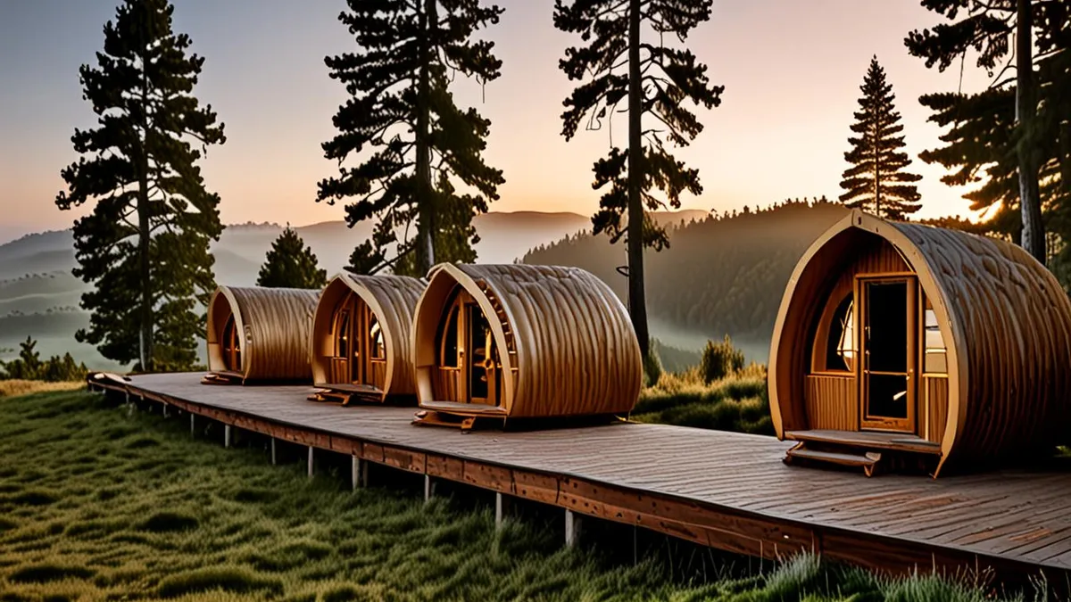 bell tents vs glamping pods