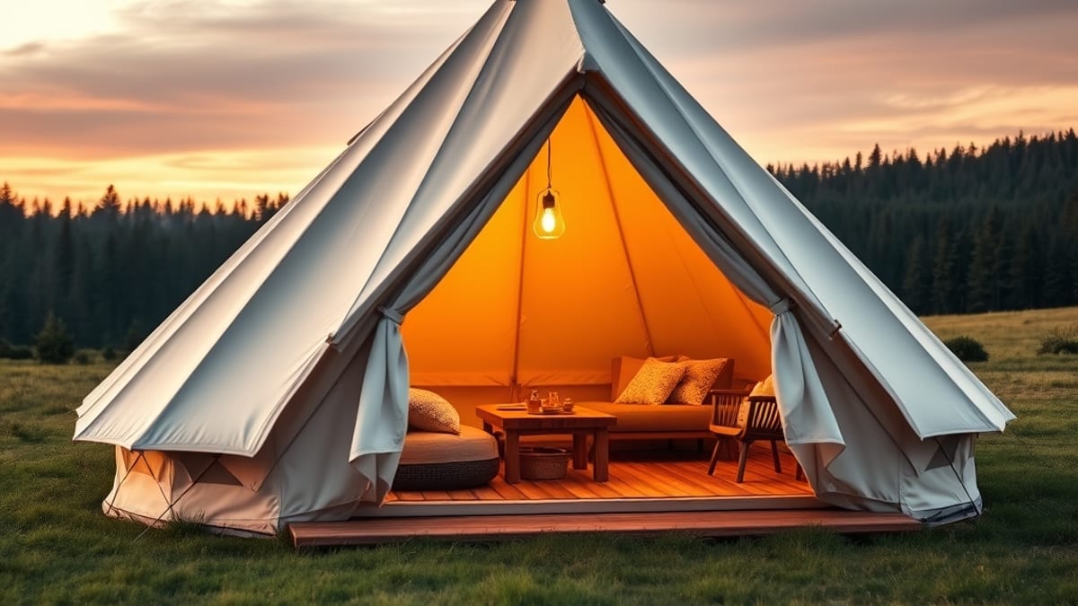 choose a glamping site