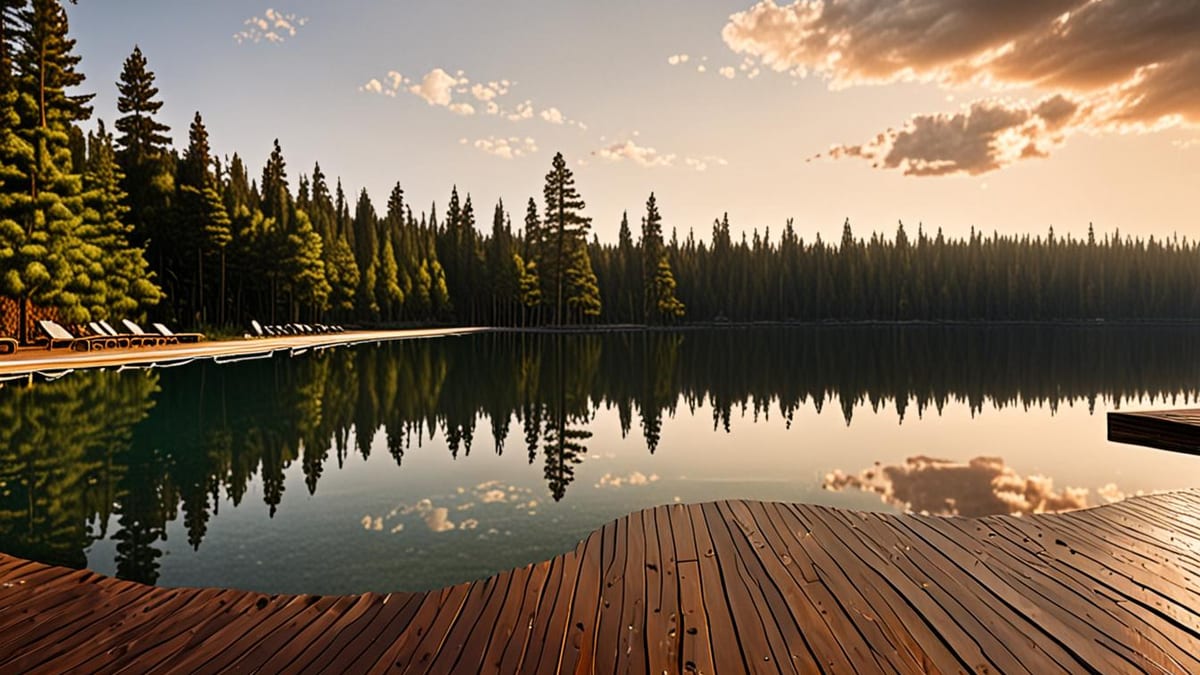 quiet resort