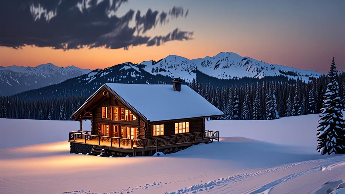 ski-in ski-out lodge