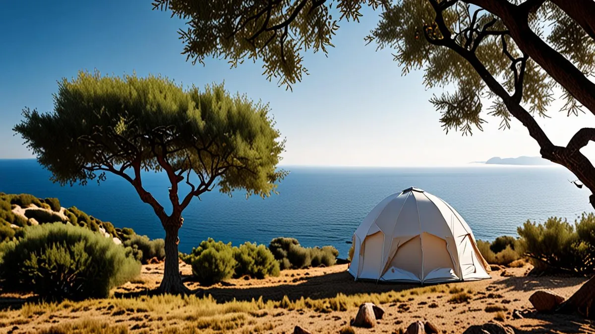 coastal glamping in Croatia