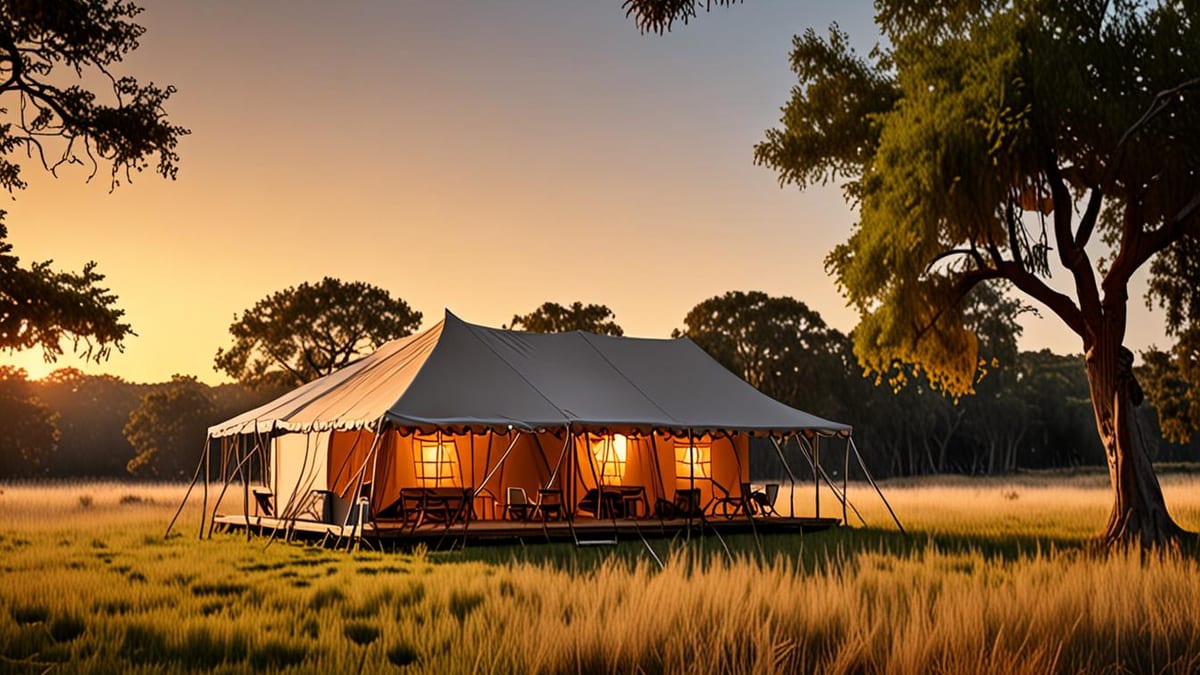 family glamping cost