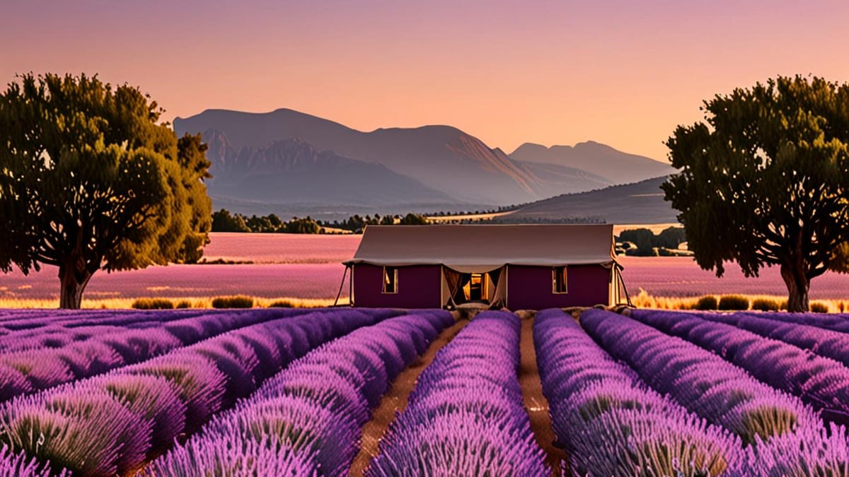 glamping in Provence