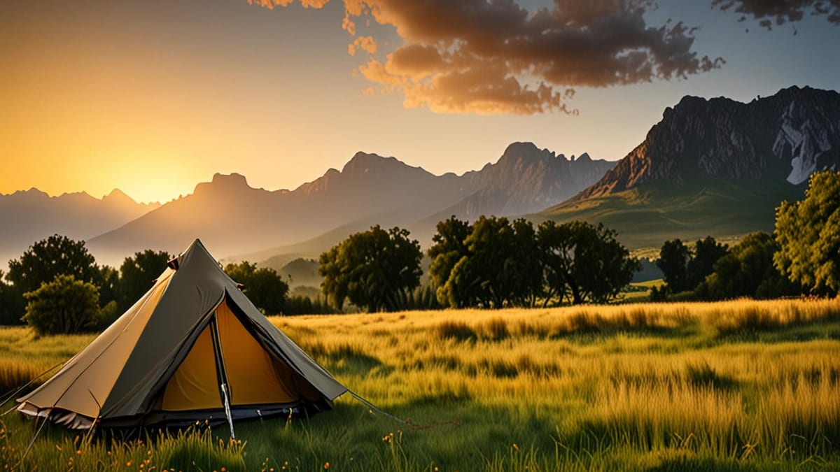 glamping in the Pyrenees