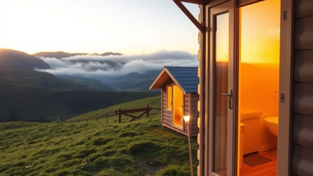 glamping in Wales