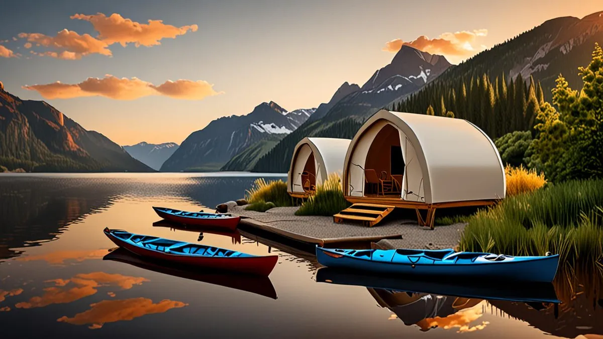 glamping with teens