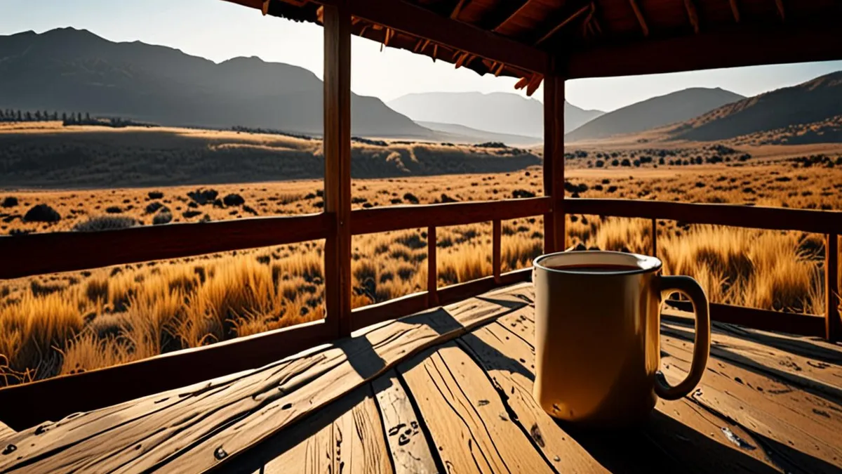 glamping in autumn