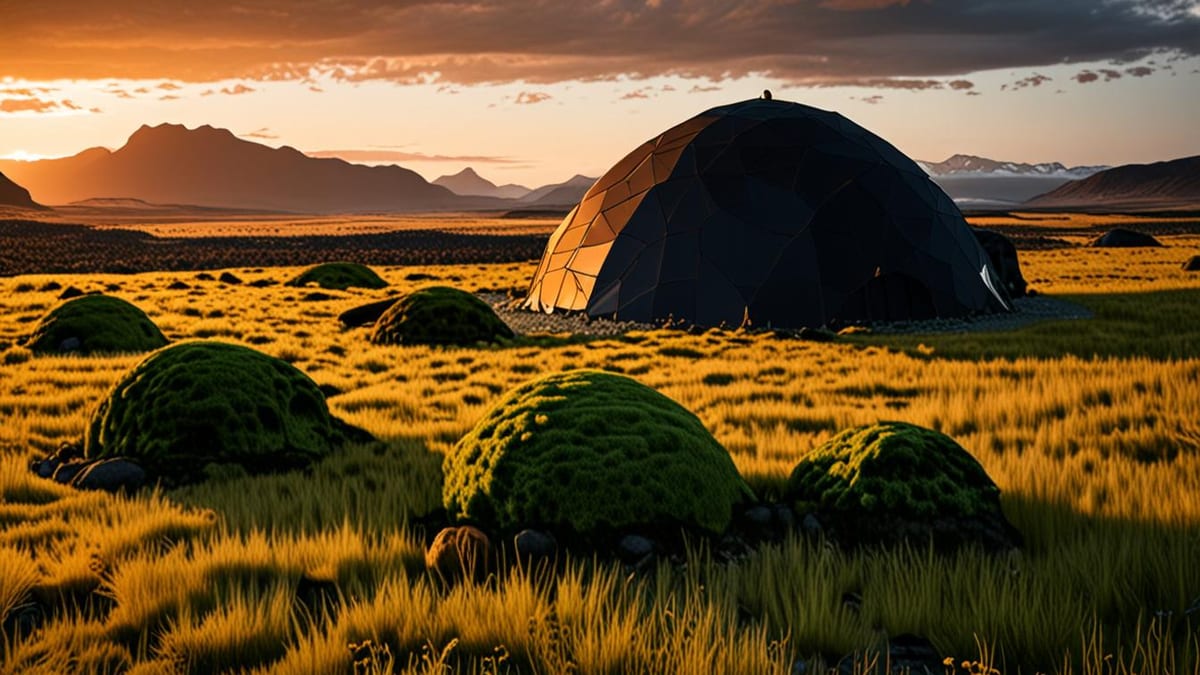 Iceland glamping