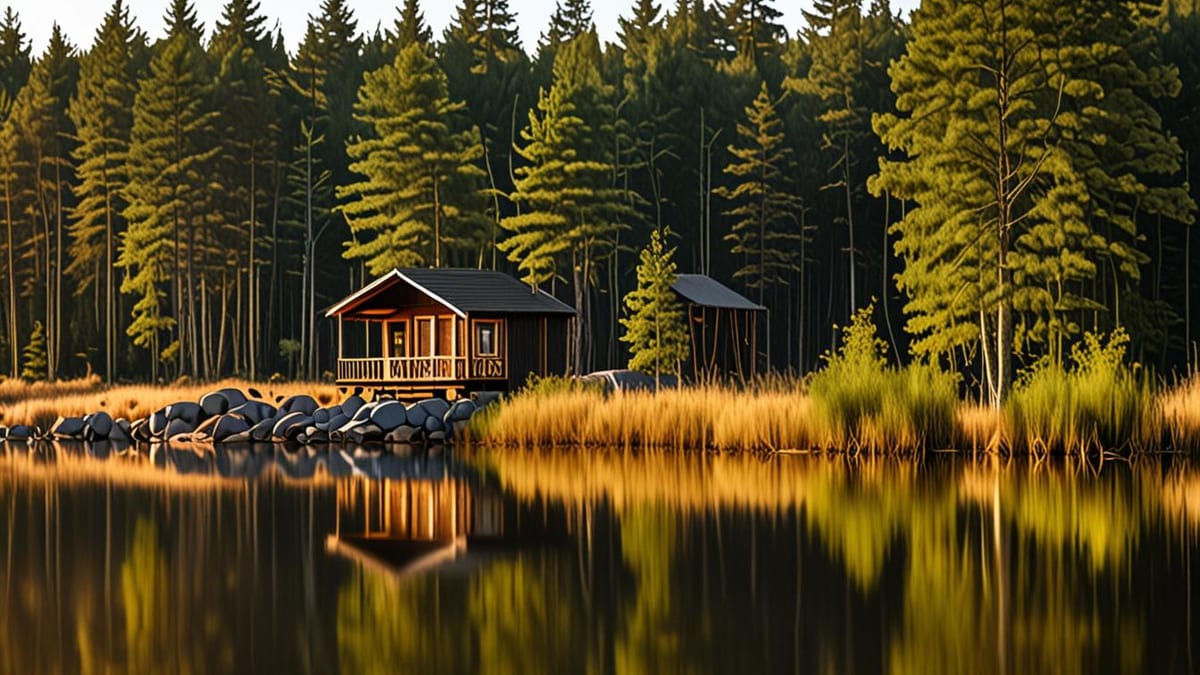 lodge stays in Latvia