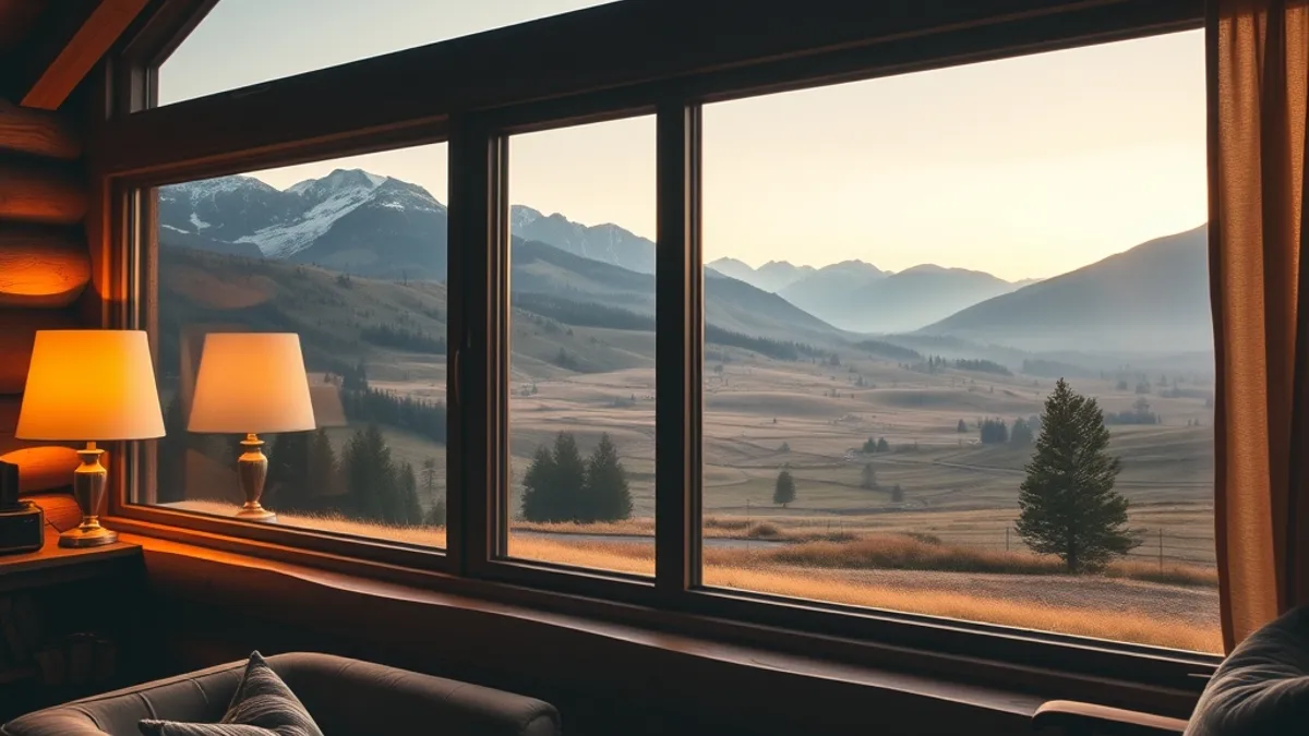 lodges with hot tubs in the Alps