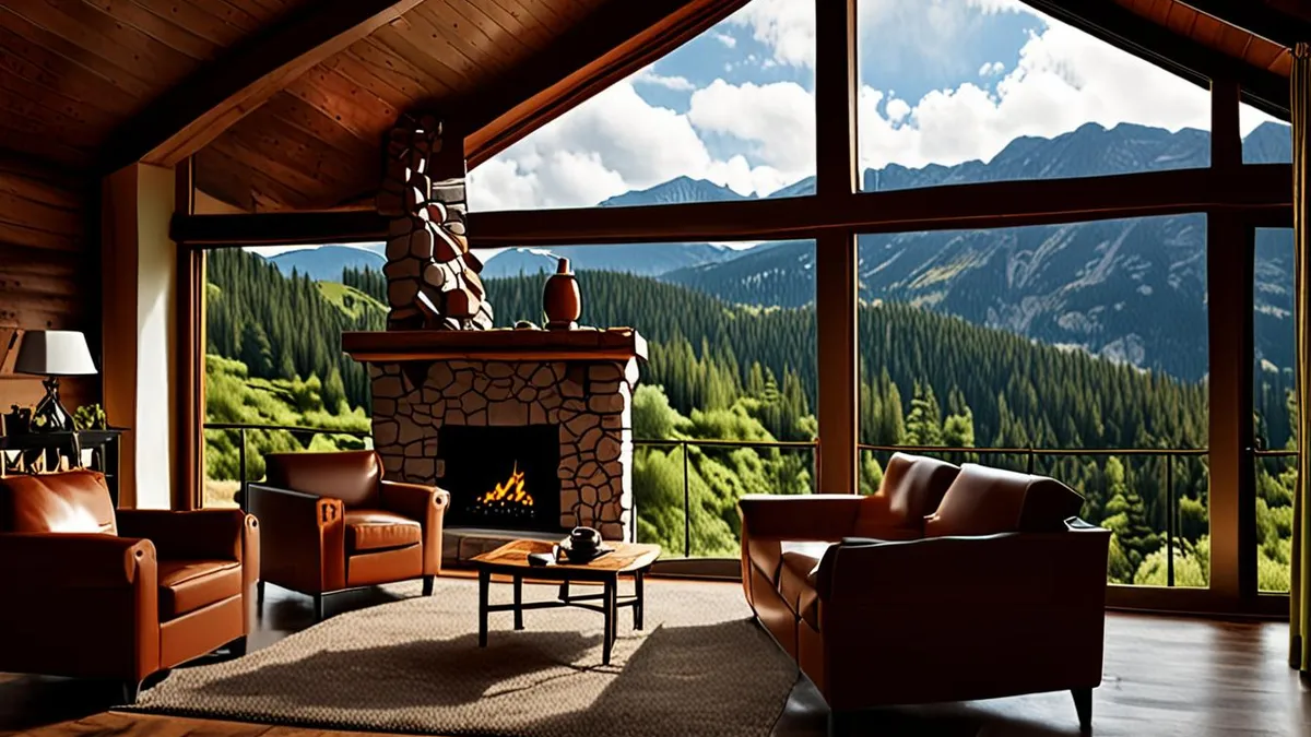 mountain hotels in the French Alps