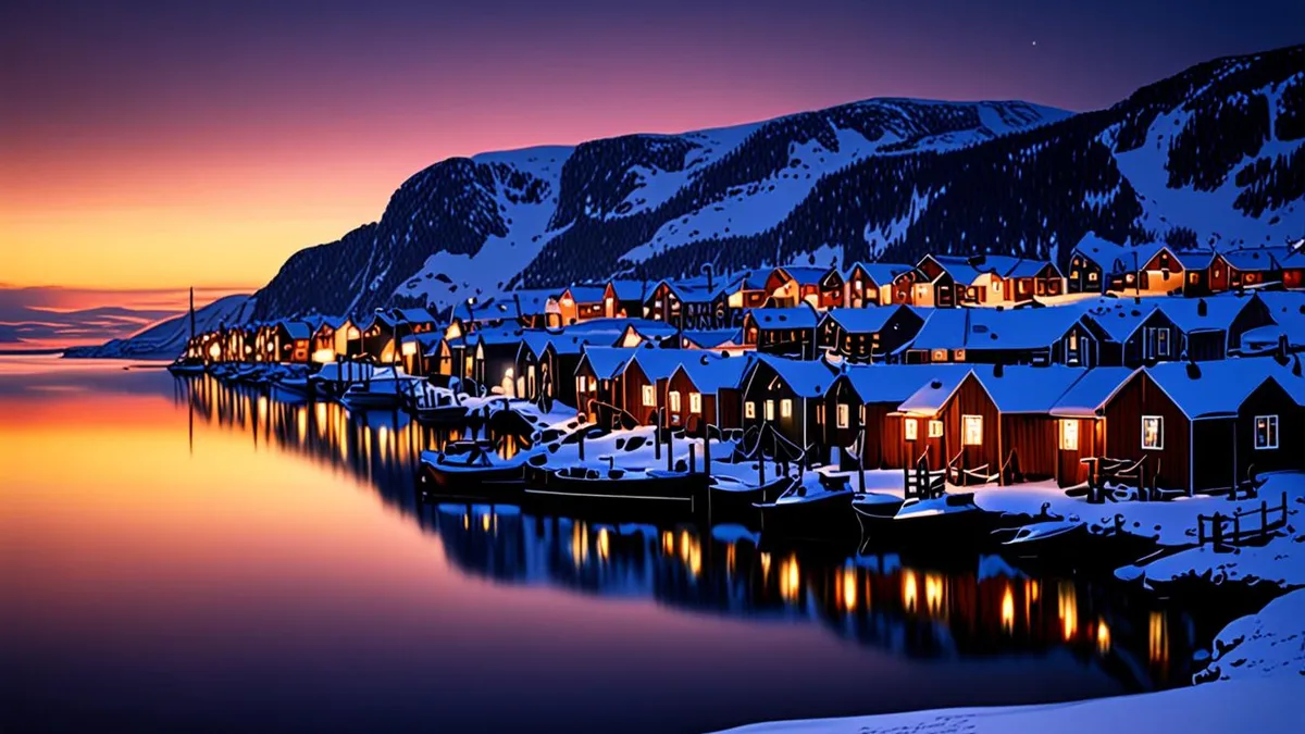 Norway coastal resorts Lofoten