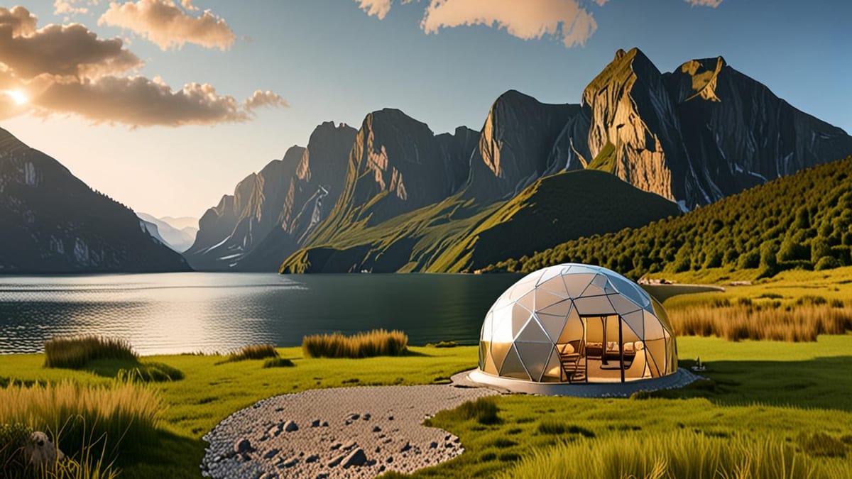 norway fjord glamping