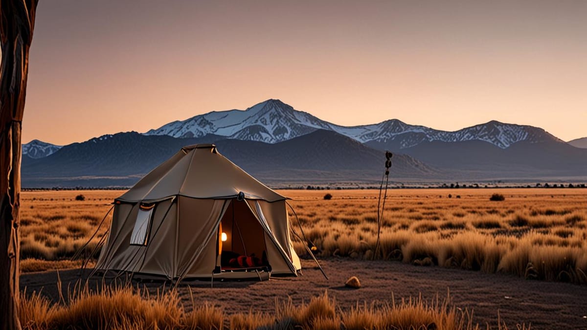 off-grid glamping