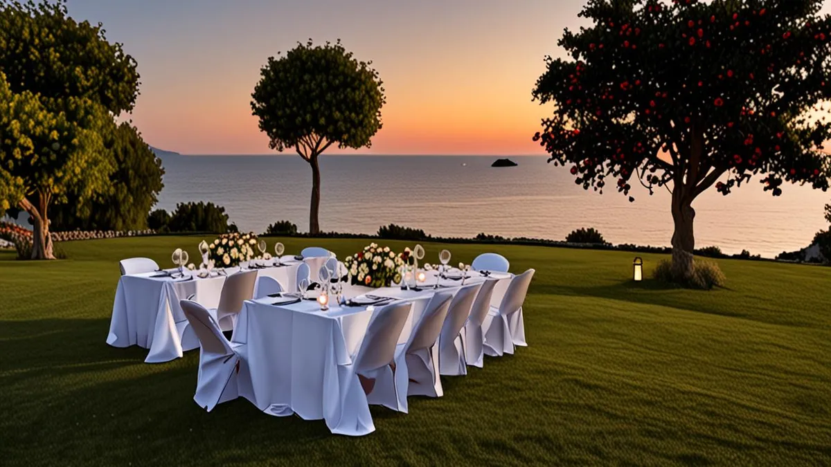 resort wedding abroad
