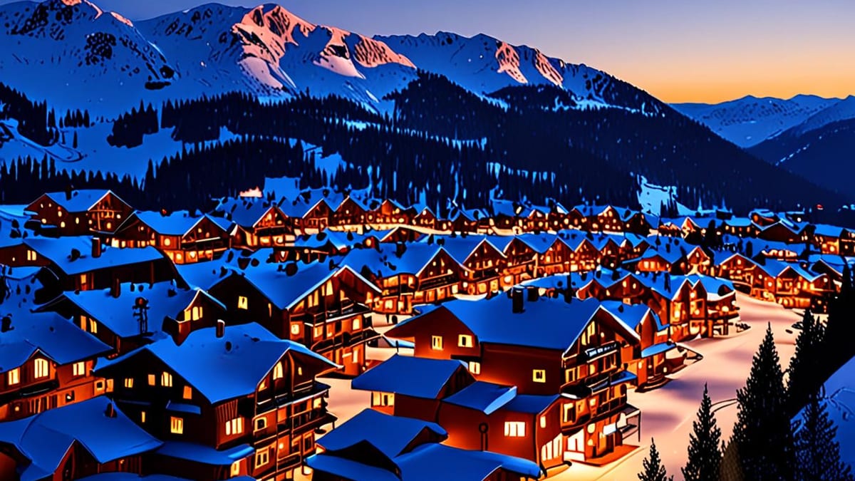 ski resort stays in France