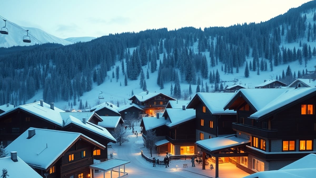 ski resort vs ski chalet