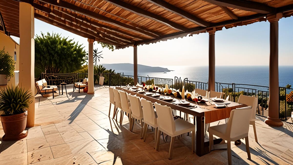 split a villa holiday