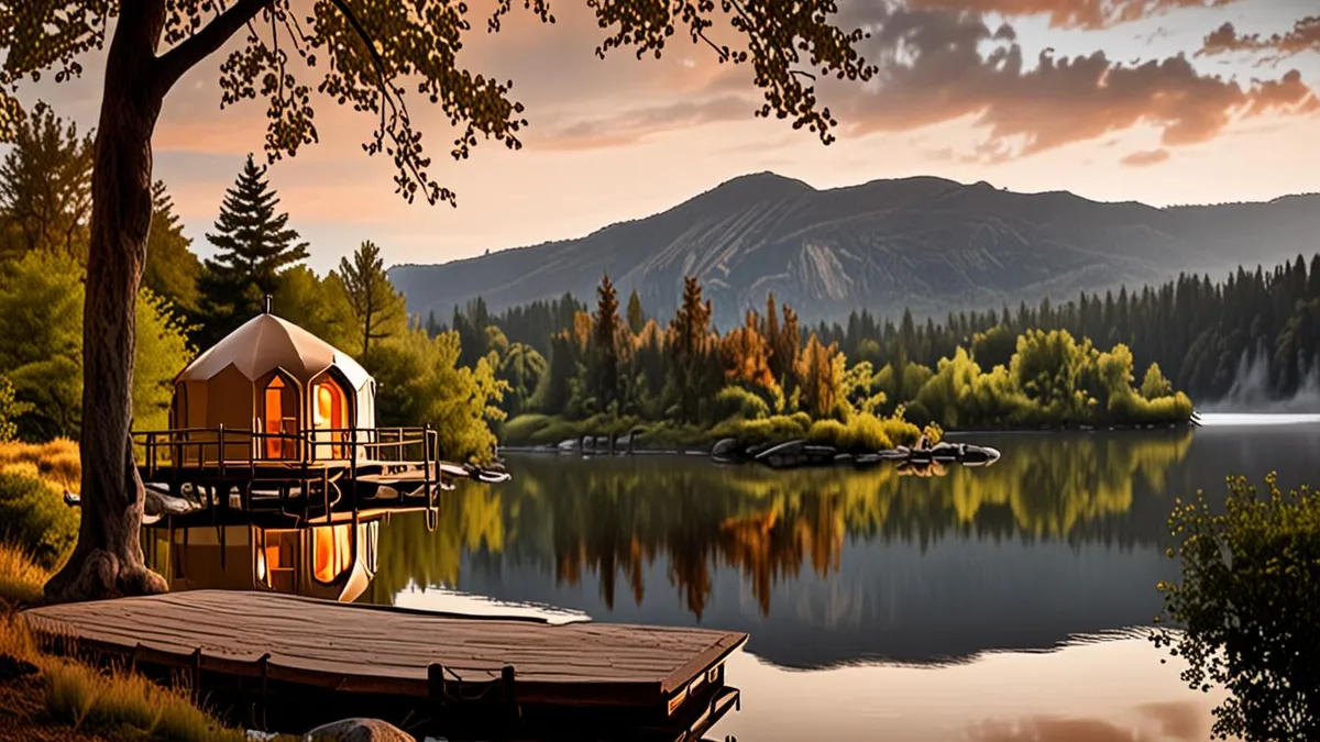 spring glamping in europe