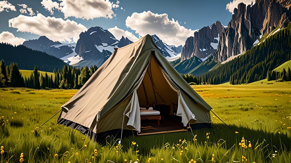 spring glamping in europe