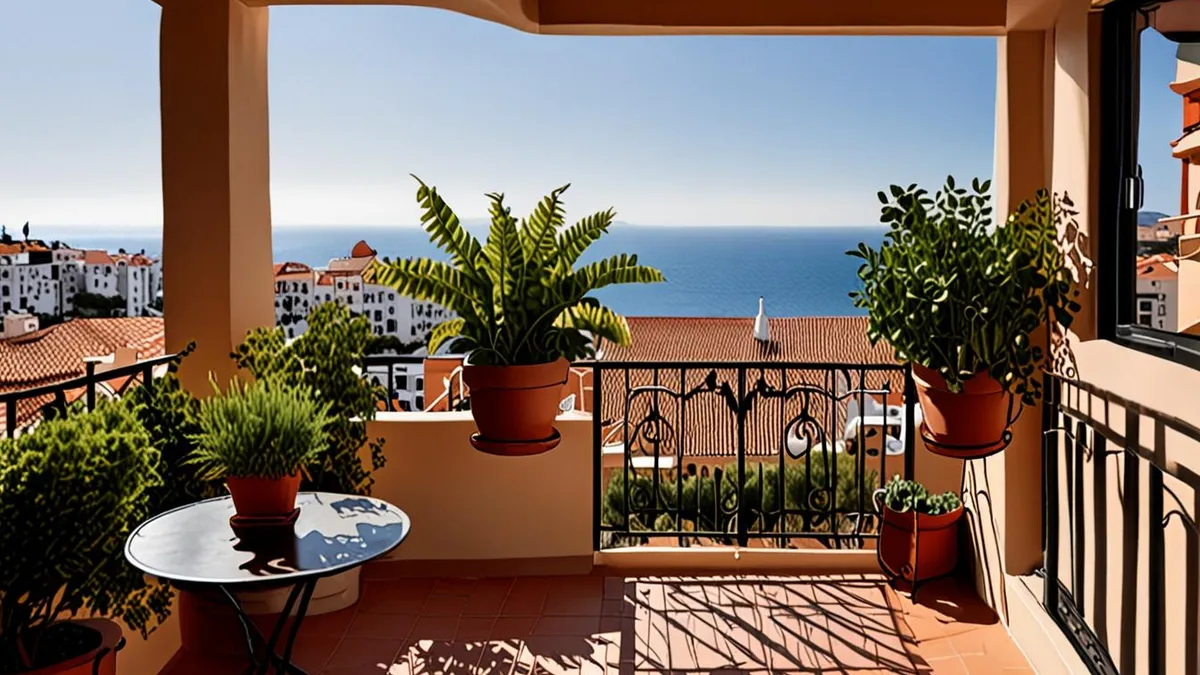 villa or holiday apartment in Spain