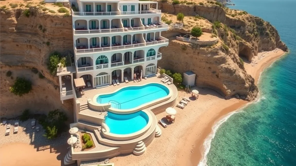 villa vs hotel in Greece