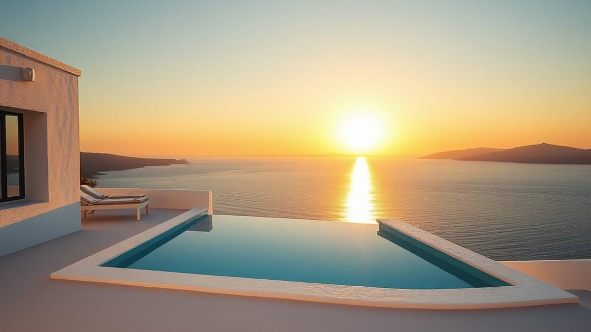 villa vs hotel in Greece